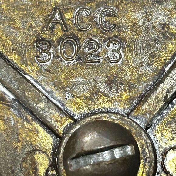 Rare Mid-Century Mail Holder Stand 12” Modern Brass Feather Design Marble Base - Picture 10 of 10